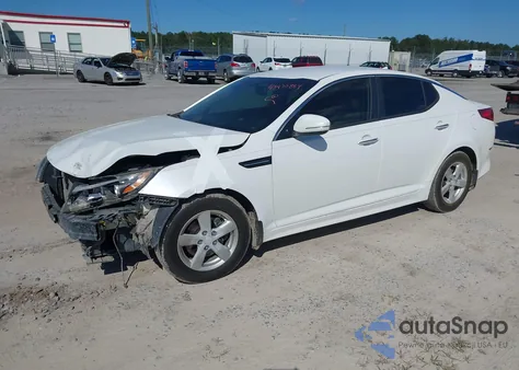 2014 Kia Optima Lx from USA, damaged, VIN KNAGM4A76E5480414